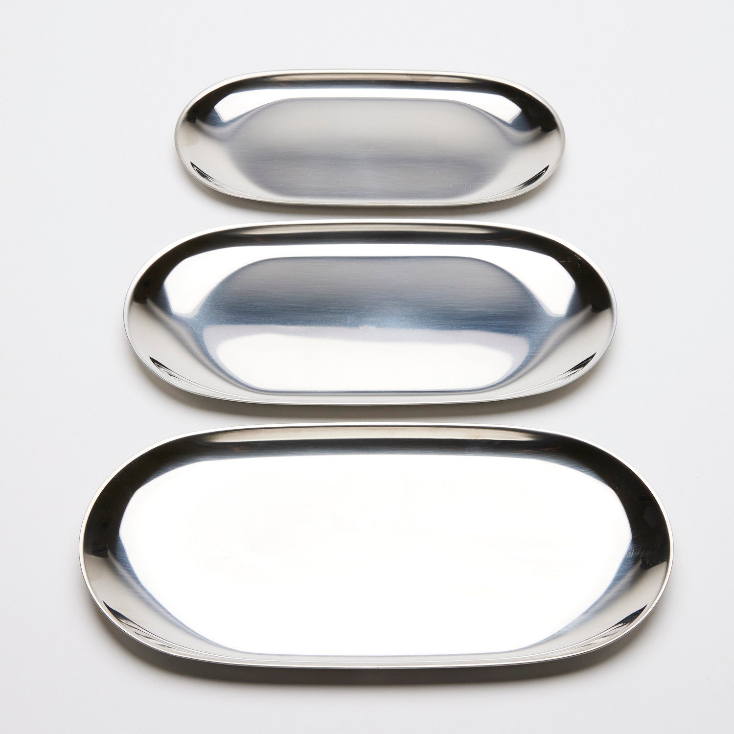 Stainless Steel Tray Set